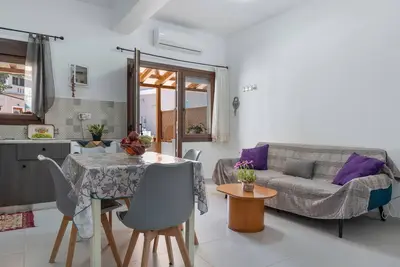 Image de Appartement 'Iliana 2' avec vue sur la montagne, Wi-Fi et climatisation