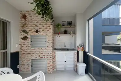 3 Quartos beira Mar com Wifi e ar condicionado