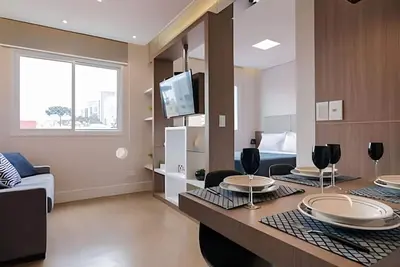 Image de Studio prox shopping Curitiba Wifi, Tv a Cabo e ar