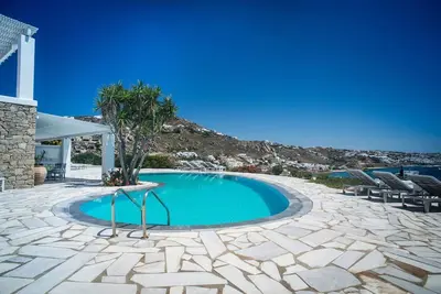 Image de Villa à Myconos avec 3 chambres à coucher, 6 couchages