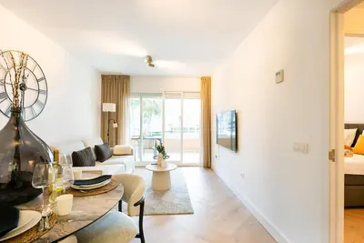 Image de Appartement de luxe à Calpe avec piscine commune et accès plage