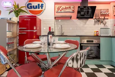 Image de American Dinner - 2br / Wifi / Smart Tv 55' / Pool