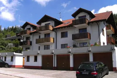 Image de Panoramic view over Titisee-Neustadt in 2-room top floor apartment with balcony