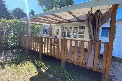 Mobilhome 6 Pers Camping 3 Étoiles à proximité de la mer