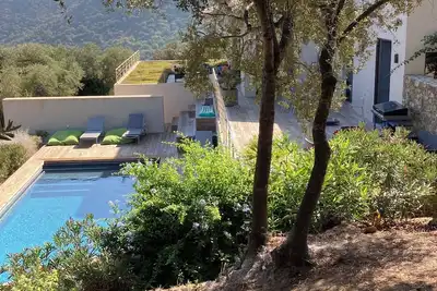 Image de Villa Gioia, Monticello vue mer, montagne, village