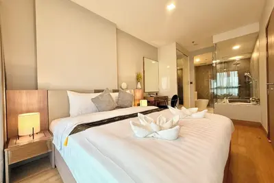 Image de 3-bedroom and two bathrooms, infinity pool, latex mattress, fitness room