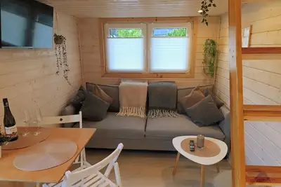 Image de Tiny house with sauna barrel in Wendland