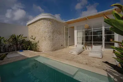 Image de Cozy living 3 bedrooms pool villa - 5 minutes from the beach