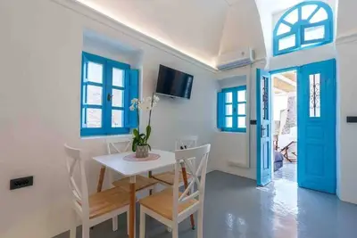 Cycladic Traditional House with view by Mps