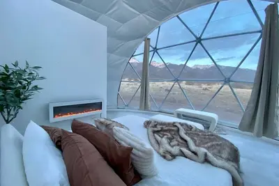 Image de CrestDomes: “Stargazers Paradise” a Luxury Glamping Dome near the Sand Dunes