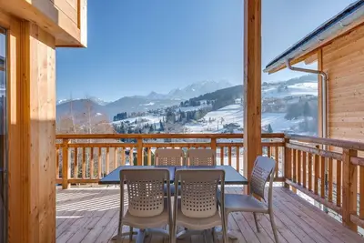 Image de Chalet à Combloux avec vue Mont-Blanc
