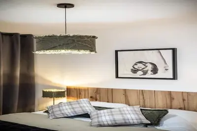 Image de Retraite familiale avec vue sur le Mont Blanc