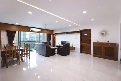 Image de 3 Bhk Service apartment near Mmrda ground bandra