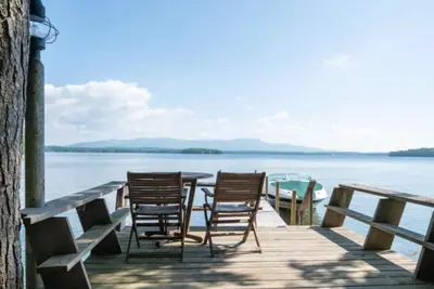 Lake Winnipesaukee Island Cabin