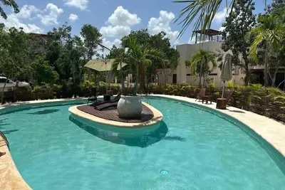 Image de comfortable 2 bedrooms apartment in Tulum's Jungle