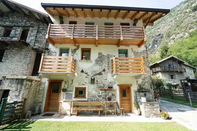 Image de Appartement \"Adele\" avec vue sur les montagnes, jardin privé et balcon