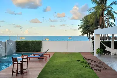 Image de Beachfront mansion with swimming pool in João Pessoa