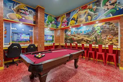 Image de Last Minute Disney! Private Pool, Hot Tub, Game Room & Themed Bedrooms. Book Now! #114373