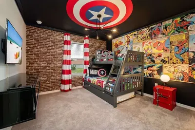 Image de Last Minute Disney! Private Pool, Hot Tub, Game Room & Themed Bedrooms. Book Now! #128675