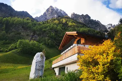 Image de Appartement \"Lodge 3\" avec vue sur les montagnes, terrasse partagée et Wi-Fi