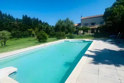 Image de Villa 'Piscine Et Calme' avec piscine privée, terrasse privée et Wi-Fi