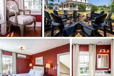 Luxe Suite w/Sitting Nook, Garden Views & Ensuite