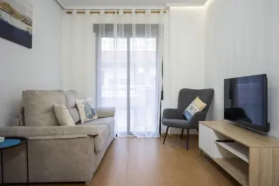 Image de Two-bedroom apartment 200 meters from the sea and the beach!