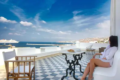 Image de Villa à Myconos avec 5 chambres à coucher, 14 couchages