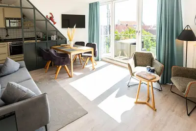 Image de Luxurious Hummer vacation apartment on Juist - ideal for families and friends