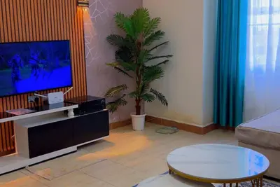 Modern 2br with fast WiFi, elevator, full furnishings, and convenient minimart.