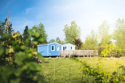 Image de Cabane du pêcheur - 3 chambres - Pièce de vie ergonomique offrant 1 espace repas & 1 espace salon - Grande terrasse découverte 6