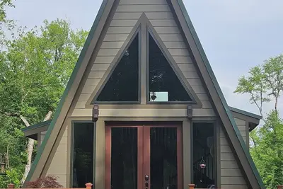 Image de Charming 2-bedroom A-frame cabin on Bonner Creek, near Bogue Chitto State Park