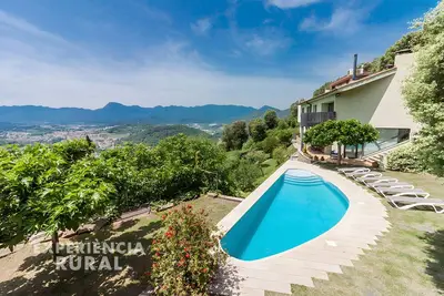 Image de Maison de vacances 'D'Aiguanegra' avec vue sur les montagnes, Wi-Fi et climatisation