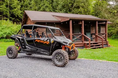 Image de Custom Log Cabin #1 | Denton Hill State Park