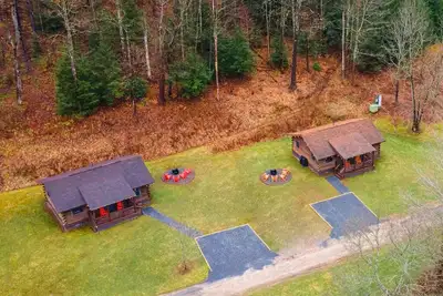 Image de Custom Log Cabins #3 & #4 | Denton Hill State Park