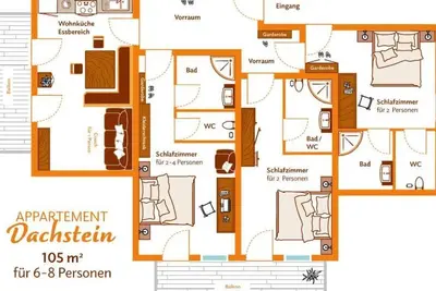 Image de Apartment type C Dachstein - Heisshof
