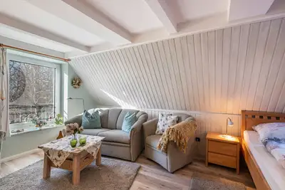 Image de Appartement \"Schimmelreiter\" avec terrasse privée, jardin partagé et Wi-Fi