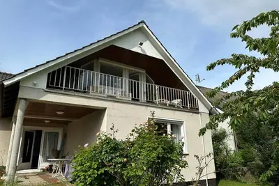Image de Appartement 'Am Deisterblick' avec vue sur la montagne, balcon et Wi-Fi