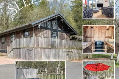 Image de Luxury Cabin With Hot Tub, Sauna & Outdoor Dining