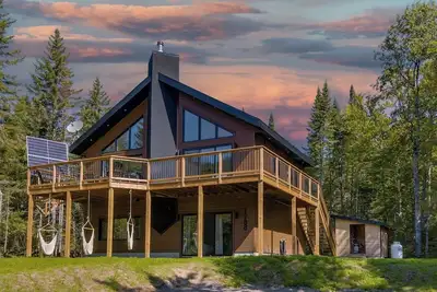 Image de Chalet aux portes de la Vallée du Bras-du-Nord à Saint-Raymond -4 chambres