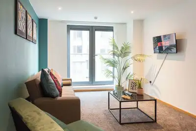 Image de Cosy 2-bedroom apartment in the heart of Liverpool with Netflix