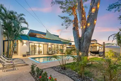 Image de Villa Wahoo - Luxury 4br Villa & Pool, Playa Grande Estates, 300m to the Beach