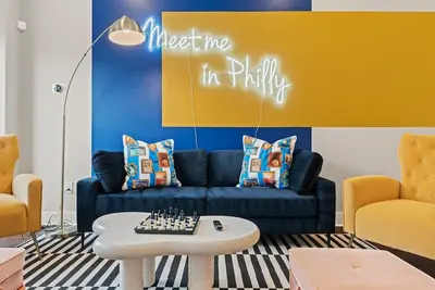 Image de The Executive South Philadelphia/4br/3Bath/King-Bed/Roof-Deck/Luxury