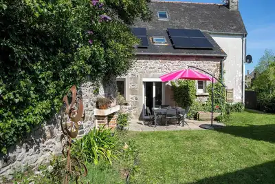 Image de Maison de vacances 'Ty Carolie' avec terrasse privée, jardin privé et Wi-Fi