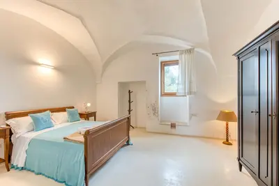 Image de Chambre 'Masseria Scafazzi - Sandra - 2' avec Terrasse privée, Wi-Fi et Climatisation