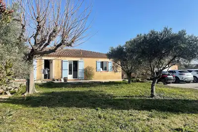 Image de location villa avec piscine Ă Gigondas et Dentelles de Montmirail