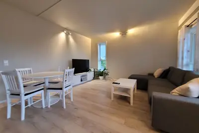 Modern apartment near Bergen, in Søfteland & nature