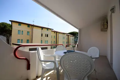 Image de Appartement lumineux et accueillant avec balcon à Bibione
