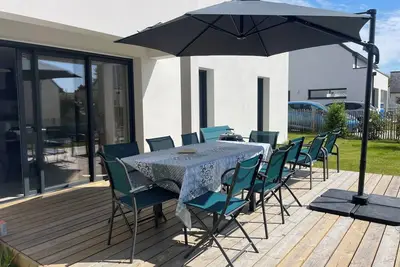 Image de Penvins, Maison 6 couchages 5 min à pieds de la plage