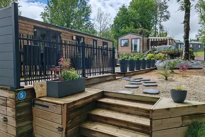 Image de Escapade à la campagne en mobil home, à 40 min des plages, avec grande terrasse!